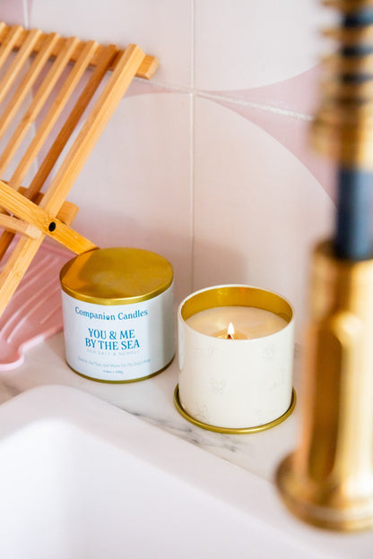 You & Me by the Sea Pet - Safe Candle - Love, Baxter